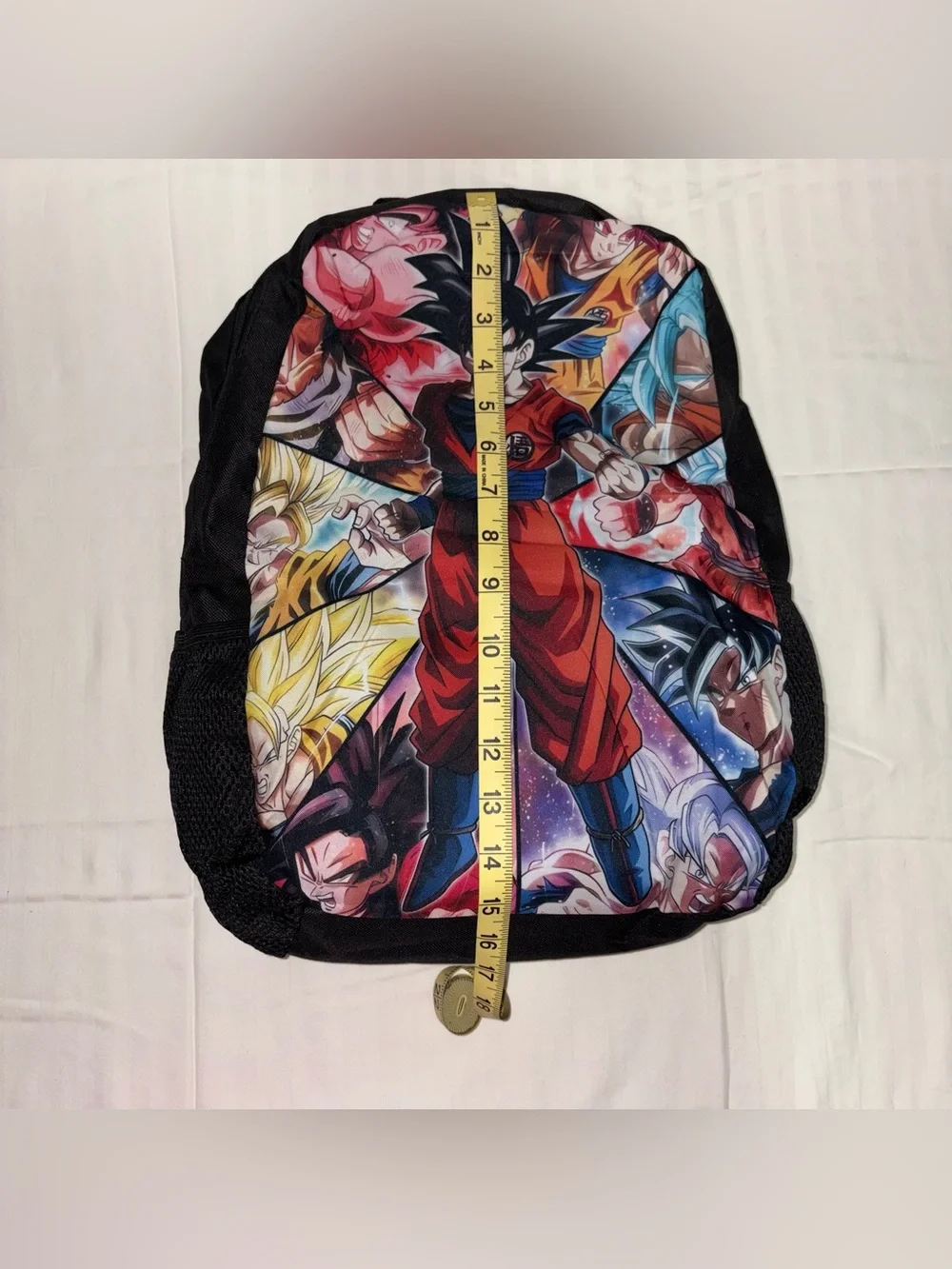 New! Dragon Ball Z Goku Graphic Backpack Set